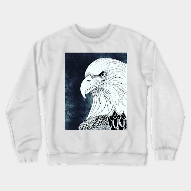 Eagle Crewneck Sweatshirt by exentric-wren